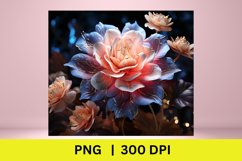 3d Tumbler Wrap | 20oz Skinny Tumbler | 3D Flowers Product Image 2
