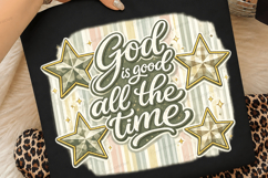 God Is Good All The Time Christian Faith PNG Design god is Product Image 1
