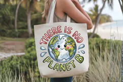 There is no planet B PNG Sublimation | Earth Day PNG Design Product Image 1