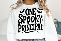 One Spooky Principal Svg | Halloween Svg | Shirt Svg Product Image 1