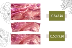 Pink Tumbler Design, Pink 40 Oz Tumbler Sublimation Product Image 2