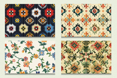 Cross Stitch Embroidery Cutting Boards sublimation Design Product Image 2