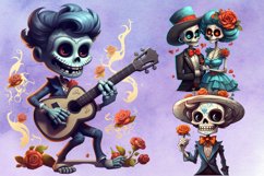 Dia De Los Muertos Skeleton Sublimation, Dia De Los Muertos Product Image 3