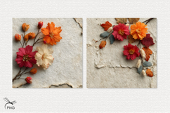Autumn flowers digital paper Product Image 2