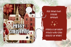 Abstract Christmas Town Money Card, Christmas Gift Card Product Image 2