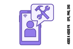 Colored Assistance Icon Product Image 1