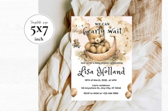 Baby Shower Invitation Template 252 Product Image 2