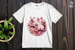 Cherry Blossom Clipart Sublimation PNG Product Image 2