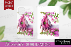 Floral Dragon Phone Case PNG - Fantasy Case PNG Sublimation Product Image 1