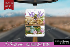 Floral Dragon Air Freshener PNG - Fantasy PNG Sublimation Product Image 1