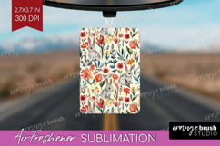 Floral Animals Air Freshener PNG - Farm Animals PNG Product Image 1