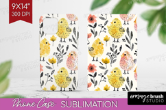 Floral Animals Phone Case PNG - Farm Animals Case PNG Product Image 1