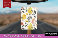 Floral Animals Air Freshener PNG - Farm Animals PNG Product Image 1