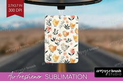Floral Animals Air Freshener PNG - Farm Animals PNG Product Image 1