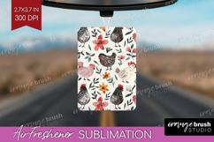 Floral Animals Air Freshener PNG - Farm Animals PNG Product Image 1