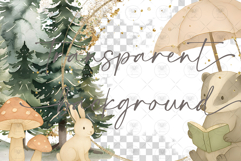 Cute Forest Animal Clipart bundle Product Image 2