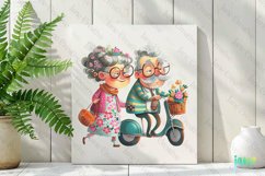 Funny Cartoon Grandparent Sublimation Product Image 2