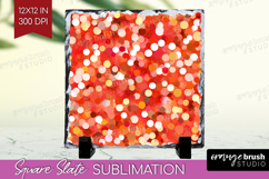 Glitter Texture Slate PNG - Sparkle Glitter Square Slate Product Image 1