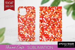 Glitter Texture Phone Case PNG - Sparkle Glitter Case PNG Product Image 1