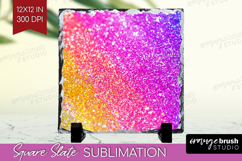 Glitter Texture Slate PNG - Sparkle Glitter Square Slate Product Image 1
