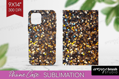 Glitter Texture Phone Case PNG - Sparkle Glitter Case PNG Product Image 1