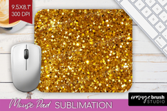 Glitter Texture Mouse Pad Sublimation - Sparkle Glitter PNG Product Image 1