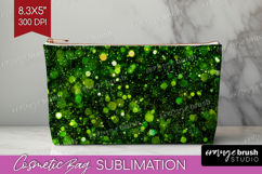 Glitter Texture Cosmetic Bag - Sparkle Glitter Makeup Bag Product Image 1