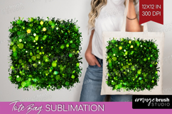 Glitter Texture Tote Bag - Sparkle Glitter Tote Bag PNG Product Image 1