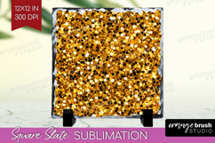 Glitter Texture Slate PNG - Sparkle Glitter Square Slate Product Image 1