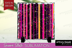 Glitter Texture Slate PNG - Sparkle Glitter Square Slate Product Image 1