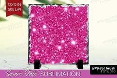 Glitter Texture Slate PNG - Sparkle Glitter Square Slate Product Image 1