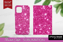 Glitter Texture Phone Case PNG - Sparkle Glitter Case PNG Product Image 1