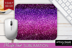 Glitter Texture Mouse Pad Sublimation - Sparkle Glitter PNG Product Image 1