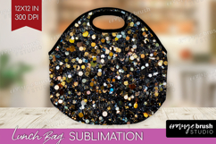 Glitter Texture Lunch Bag - Sparkle Glitter Lunch Bug PNG Product Image 1