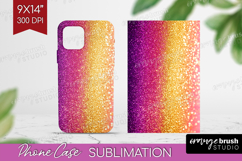 Glitter Texture Phone Case PNG - Sparkle Glitter Case PNG Product Image 1