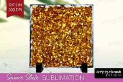 Glitter Texture Slate PNG - Sparkle Glitter Square Slate Product Image 1