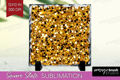 Glitter Texture Slate PNG - Sparkle Glitter Square Slate Product Image 1