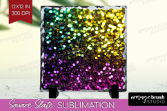 Glitter Texture Slate PNG - Sparkle Glitter Square Slate Product Image 1