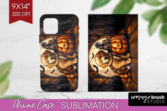 Golden Retriever Dog Phone Case PNG Halloween Case PNG Product Image 1