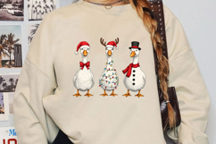 Christmas Goose Sublimation, Christmas Png Product Image 2
