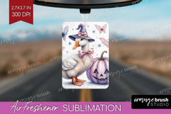 Goose Halloween Air Freshener PNG Coquette PNG Sublimation Product Image 1