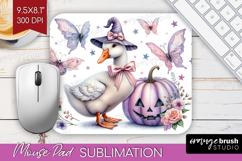 Goose Halloween Mouse Pad Sublimation Coquette Mousepad PNG Product Image 1