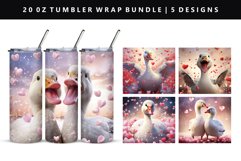 Loving Bird 20oz Tumbler Wrap | Sublimation PNG Bundle Product Image 6