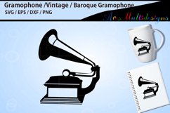 Gramophone silhouette Product Image 1