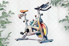 Gym Equipment Sublimation Clipart Product Image 1