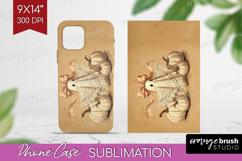 Cute Ghost Phone Case PNG - Spooky Halloween Case PNG Product Image 1