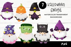 Halloween watercolor gnomes, Spooky season, Cute halloween Product Image 2