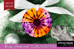 Halloween Ornament PNG - Tie Dye PNG Sublimation Product Image 1