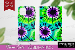 Halloween Phone Case PNG - Tie Dye Case PNG Sublimation Product Image 1