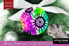 Halloween Ornament PNG - Tie Dye PNG Sublimation Product Image 1